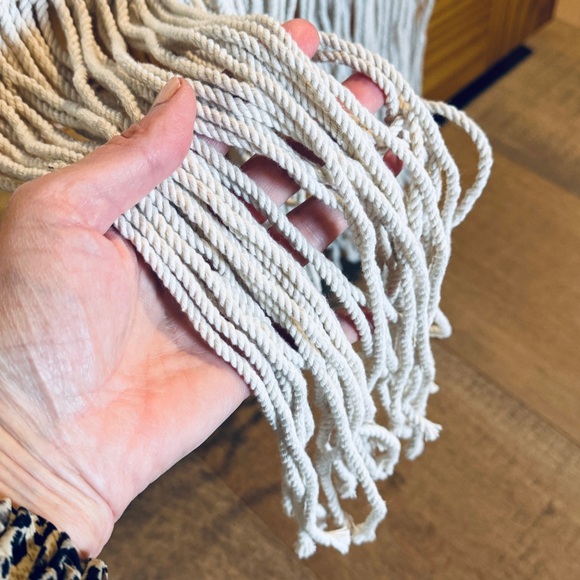 Macrame Table Runner 108 inches Boho Farmhouse Eclectic Kitchen Home Decor - Picture 7 of 15